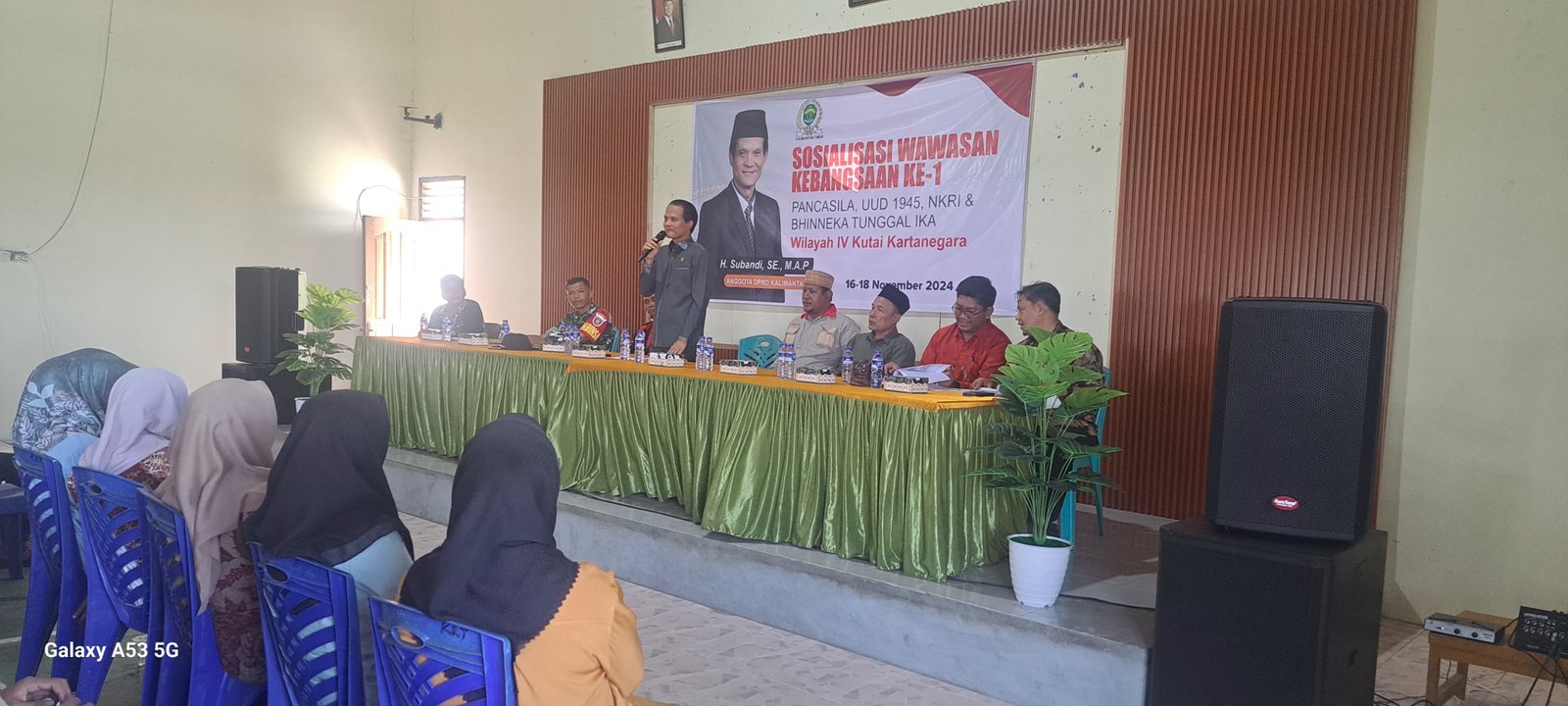 "Subandi: Sosialisasi Wawasan Kebangsaan di Kukar, Tingkatkan Jiwa Nasionalisme di Tengah Keberagaman"